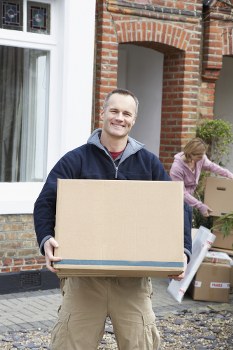 Mobile storage container delivered to a Kingston home