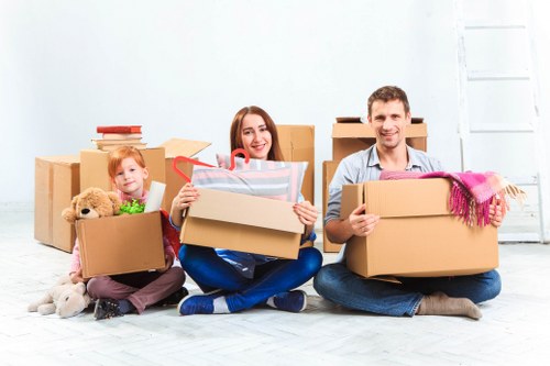Organized household storage boxes in Kingston