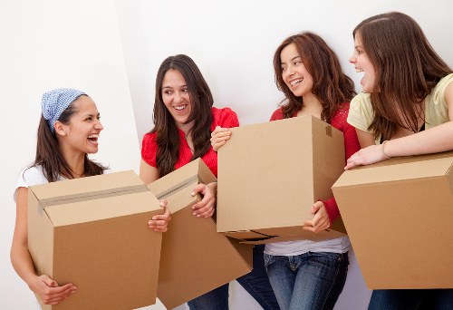 Preparing sofas and tables for furniture storage in Kingston