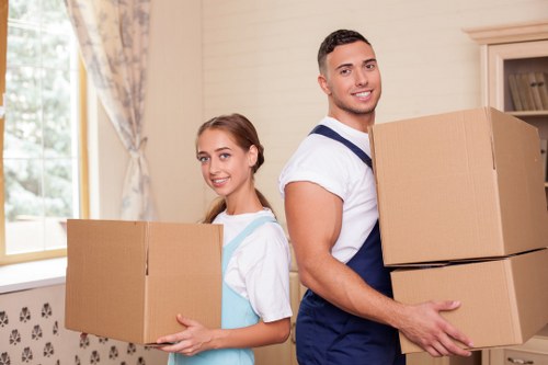 Professional movers assisting with a Kingston relocation